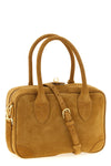 vita suede handbag