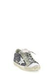superstar metallic and glitter leather sneakers