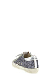 superstar metallic and glitter leather sneakers