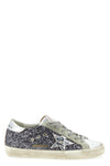 superstar metallic and glitter leather sneakers