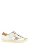 golden goose super-star sneakers stand out for an upper in fine white smooth l