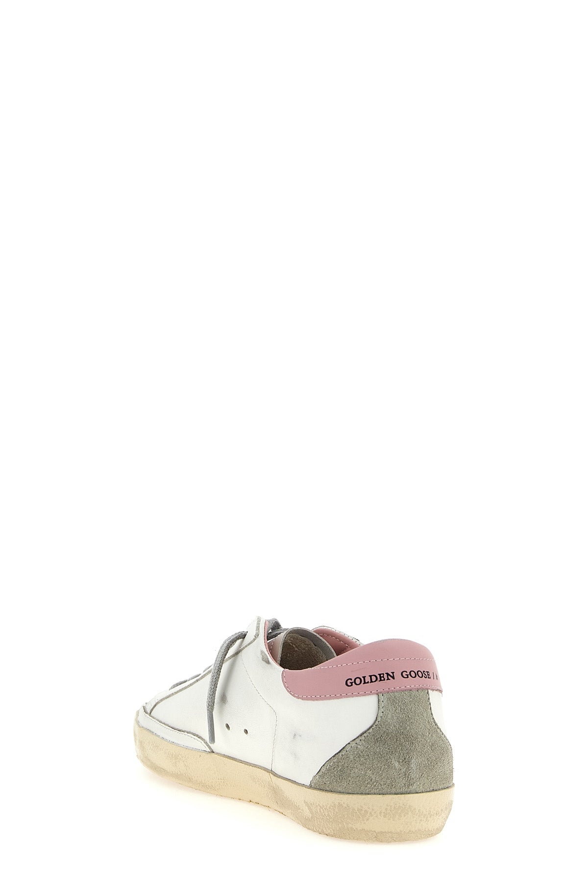 superstar leather lace-up sneakers
