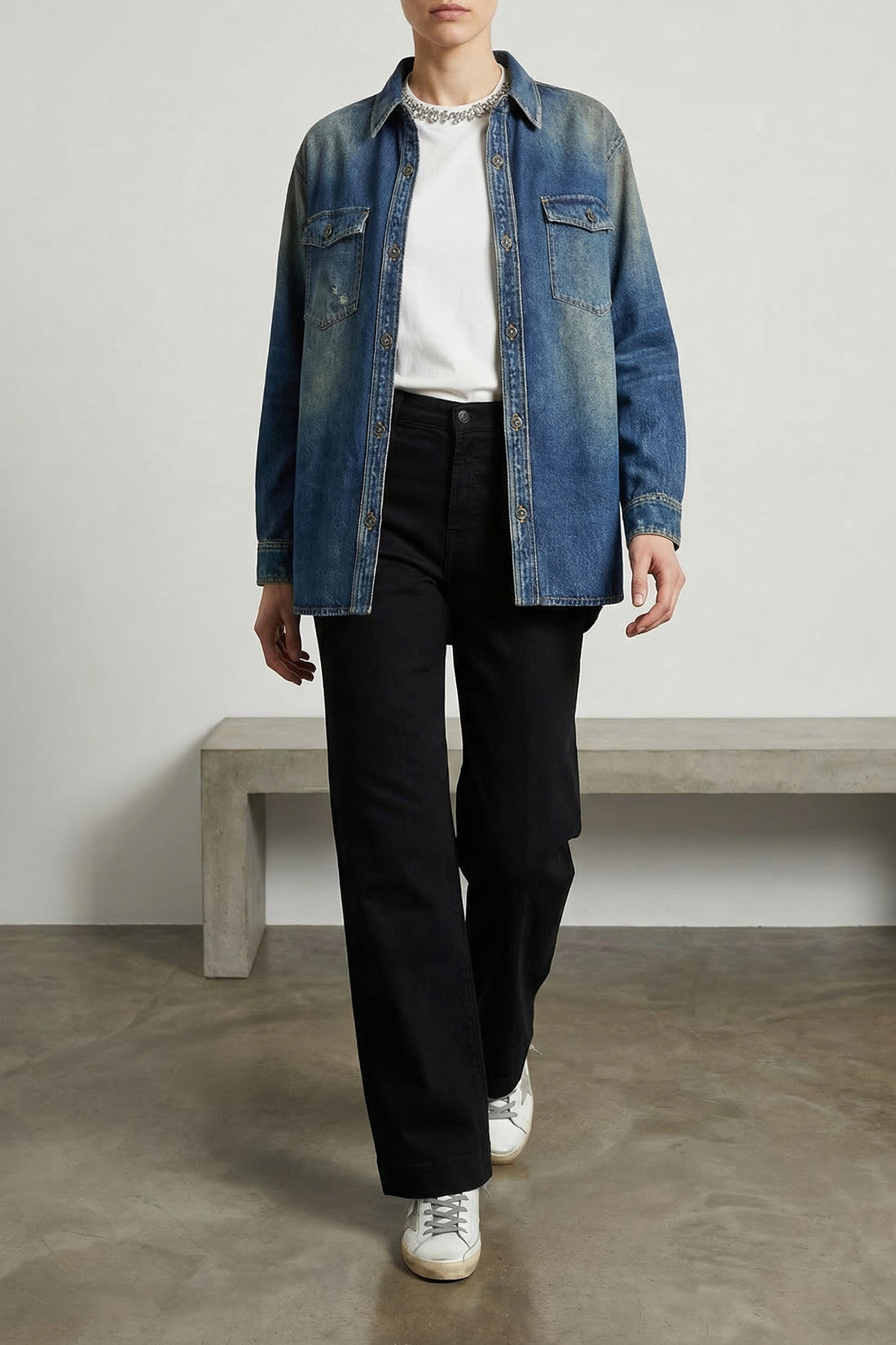 GOLDEN GOOSE 35 superstar leather sneakers