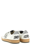 ball star sneakers in used-effect leather