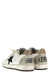 ball star sneakers in used-effect leather