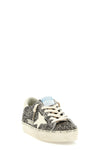 hi star lived-in effect animal print pony hair sneakers