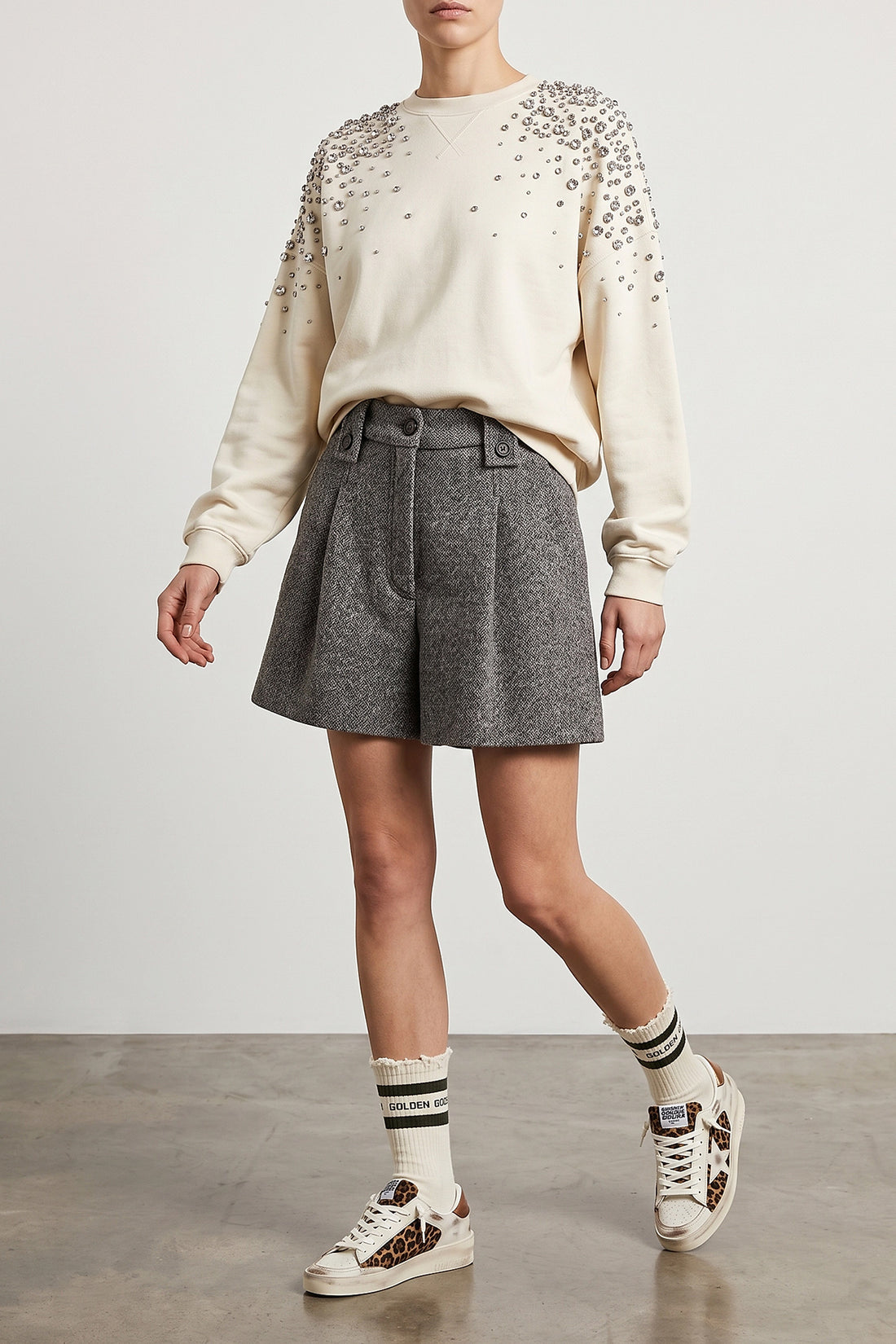GOLDEN GOOSE 40 the golden goose stardan sneakers reinterpret the aesthetic of nineties basket