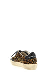 soul star sneakers in animal print pony hair