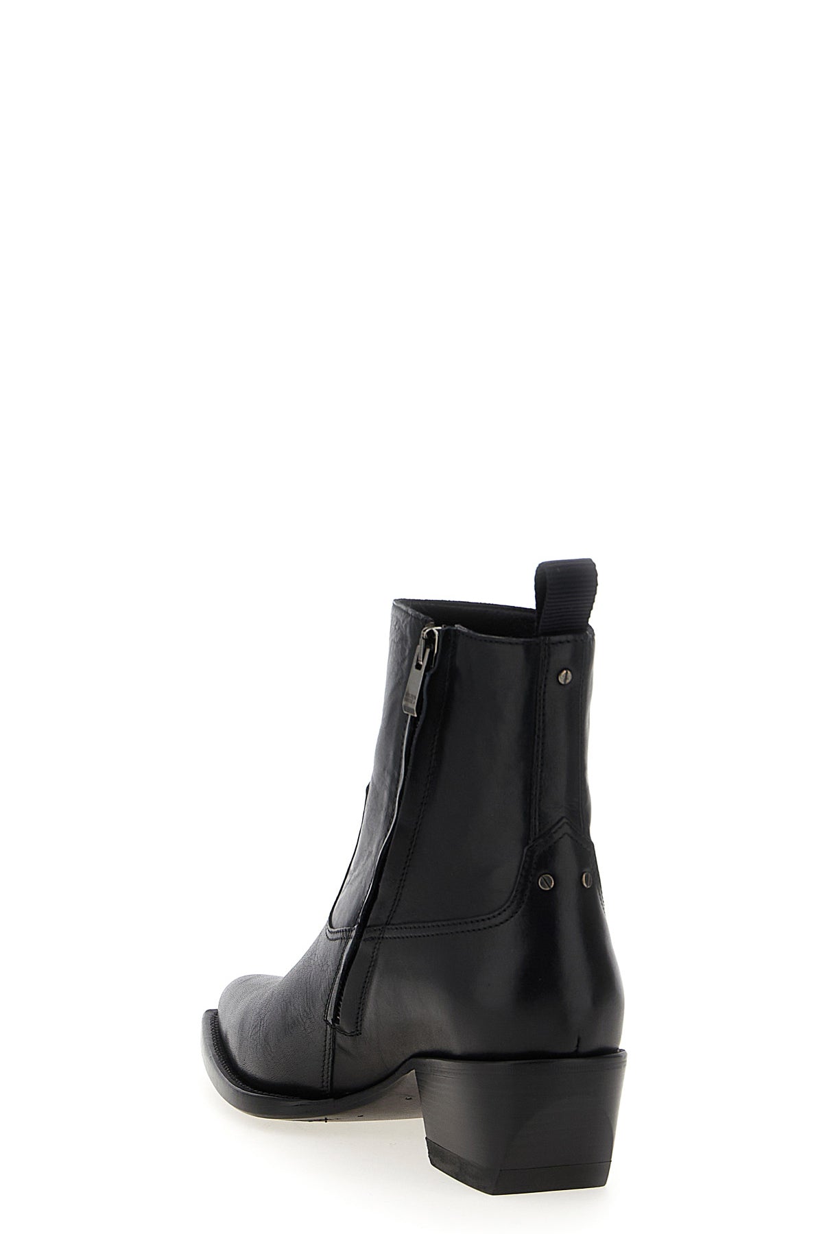 debbie leather ankle boots