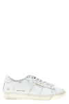 matchstar smooth leather sneakers
