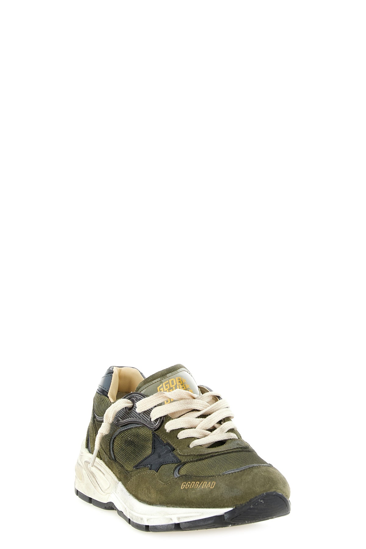 the golden goose running dad sneakers redefine the sporty aesthetic through a
