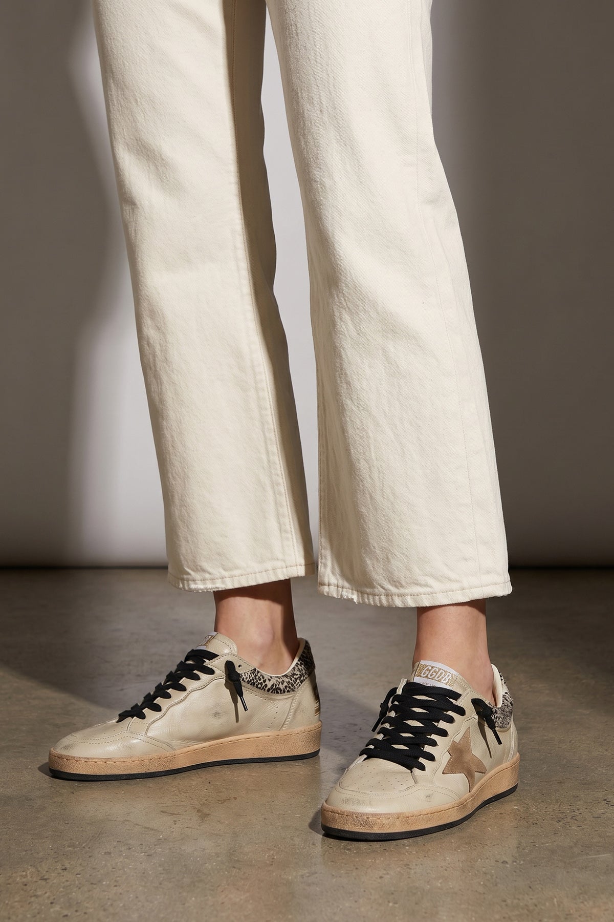 ball star nappa leather sneakers