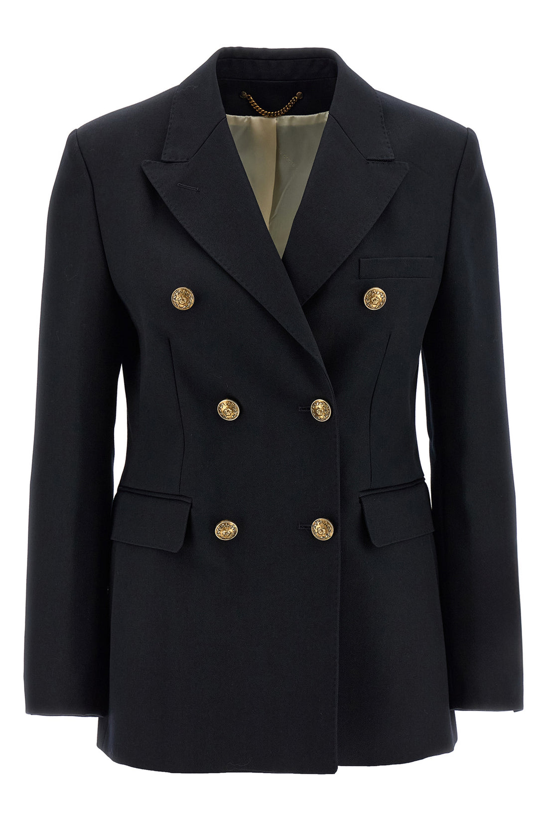GOLDEN GOOSE 40 diva blazer in virgin wool blend