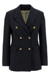 diva blazer in virgin wool blend