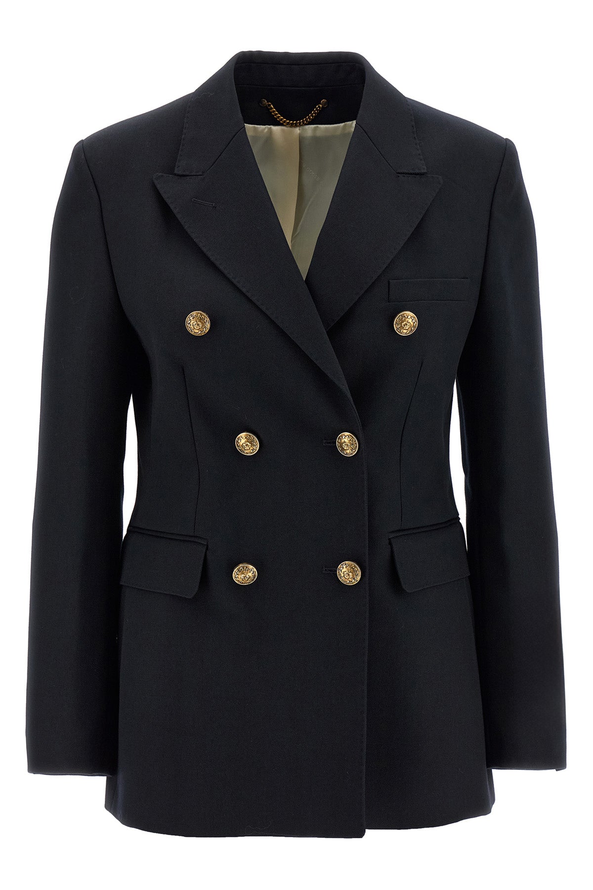 diva blazer in virgin wool blend