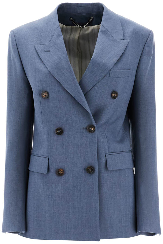 tailored wool fresco blazer