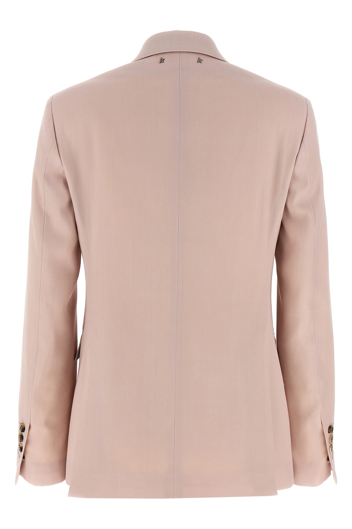 diva double-breasted wool blazer