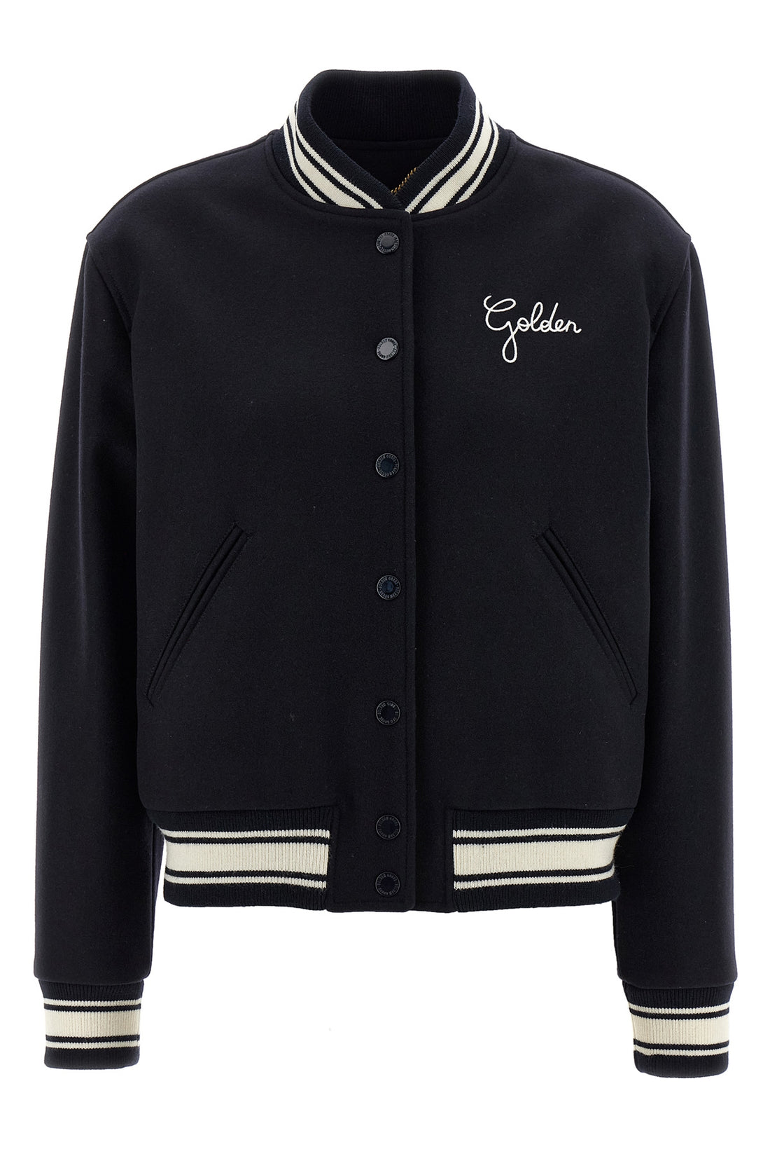 GOLDEN GOOSE 38 dirce bomber jacket in virgin wool blend