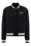 dirce bomber jacket in virgin wool blend