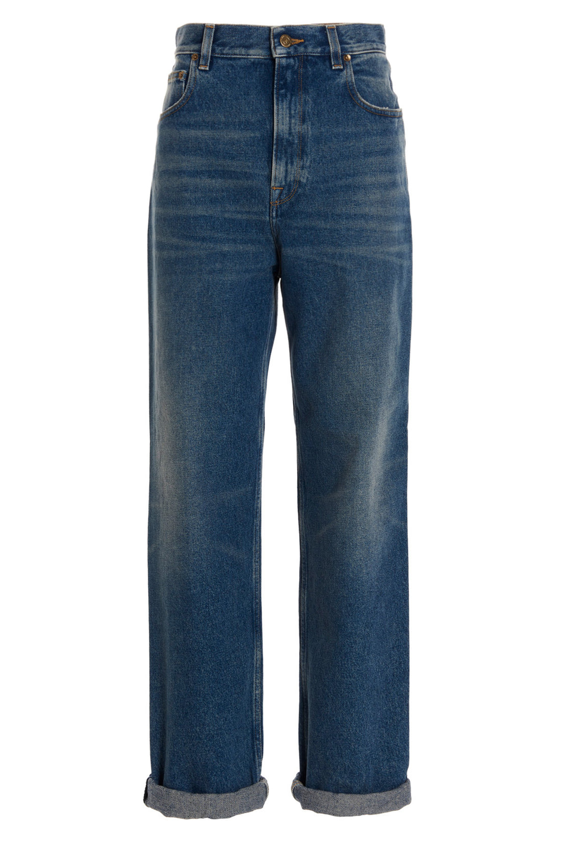 GOLDEN GOOSE 26 kim medium stone washed five-pocket denim jeans