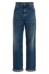 kim medium stone washed five-pocket denim jeans
