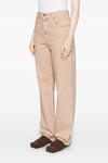 kim used-effect cotton denim medium dyed jeans