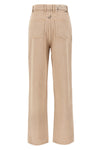 kim used-effect cotton denim medium dyed jeans