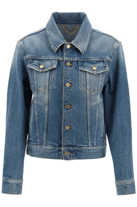 short denim jacket