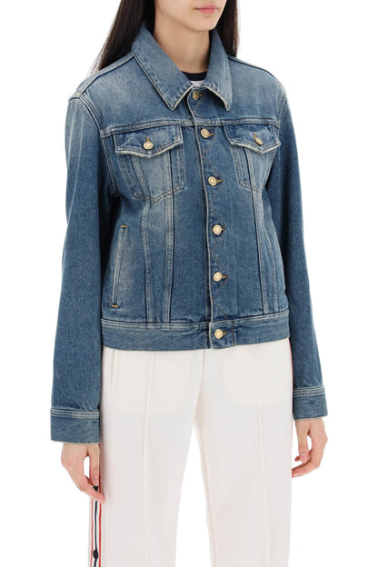 short denim jacket