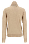 dilara turtleneck sweater in distressed light virgin wool
