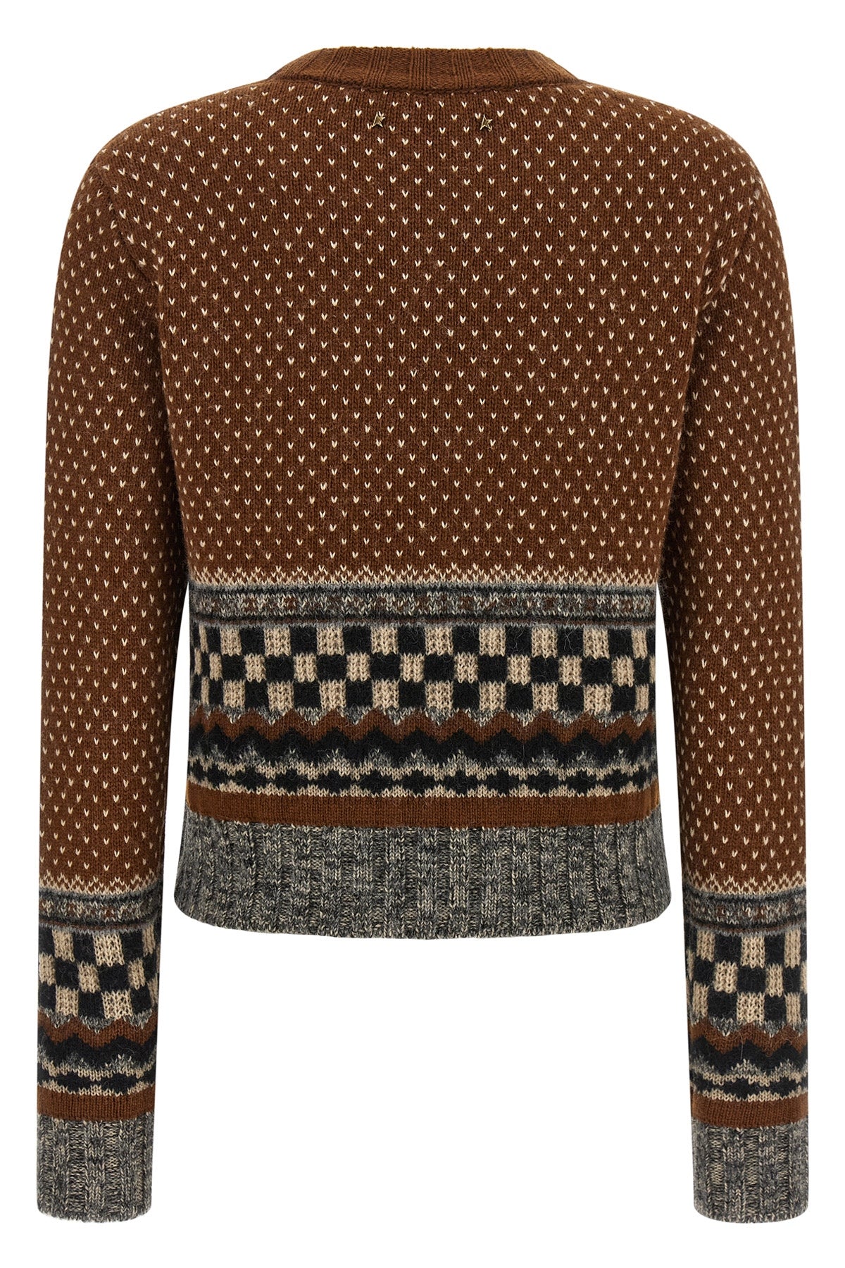 the golden goose journey cropped knit defines a new interpretation of knitwear t