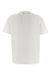 used-effect cotton crew neck t-shirt