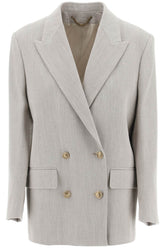 double-breasted blazer in h