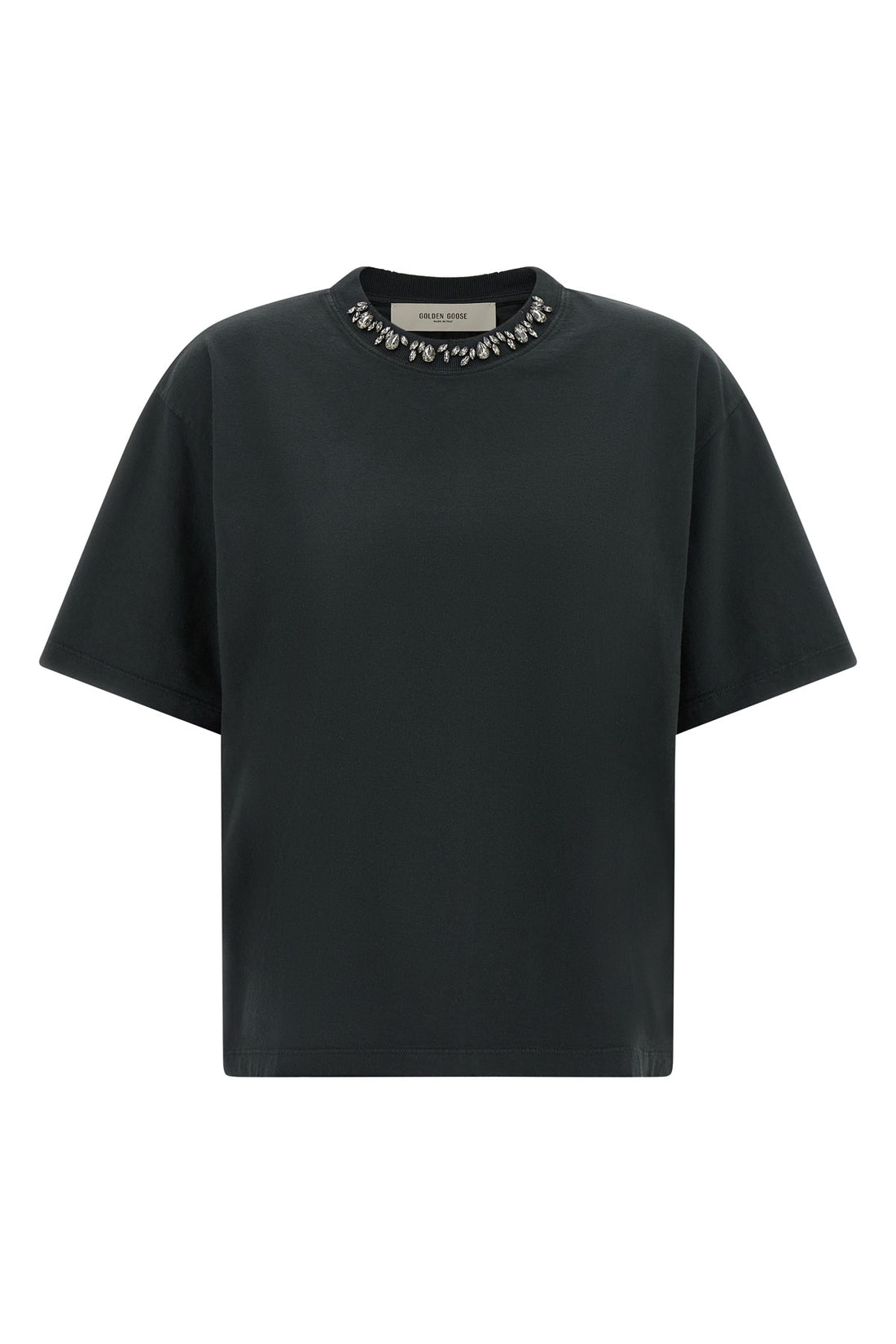 GOLDEN GOOSE M the golden goose t-shirt redefines everyday wear through precious details