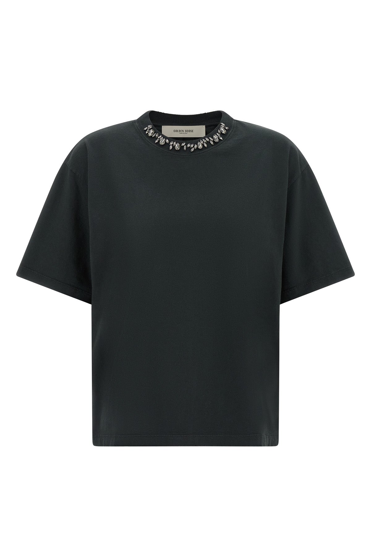 the golden goose t-shirt redefines everyday wear through precious details