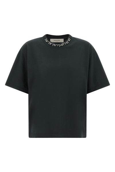the golden goose t-shirt redefines everyday wear through precious details