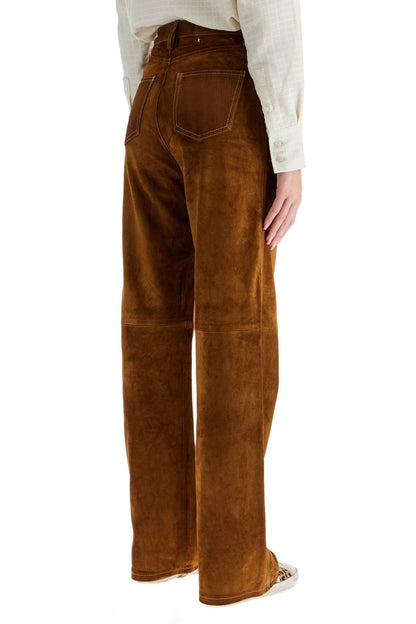 suede leather pants for men