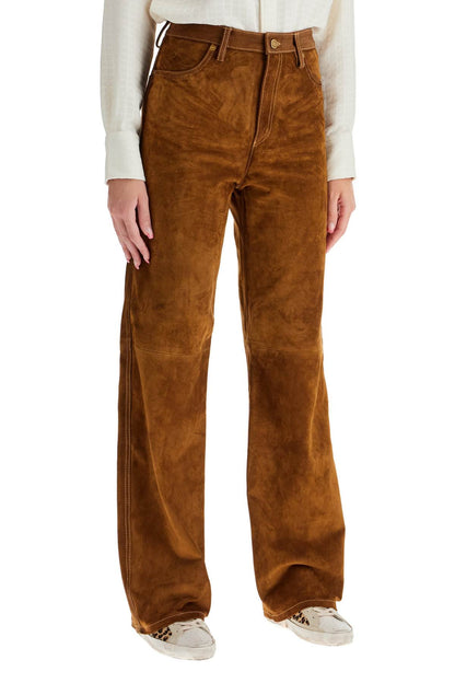 suede leather pants for men