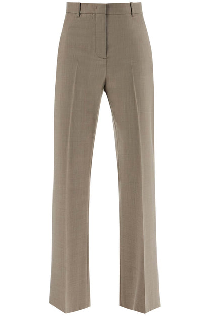 lightweight tailored wool trousers