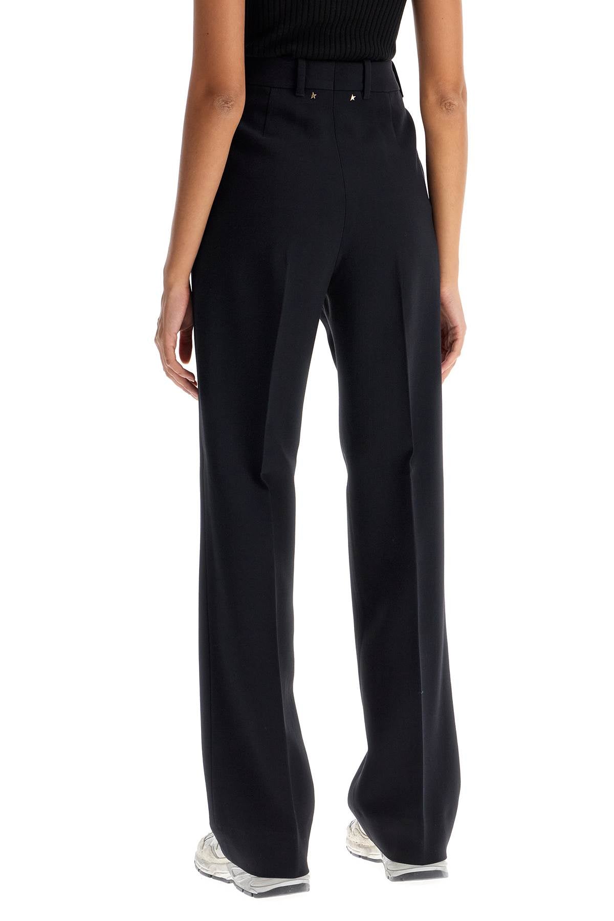 tailored crepe trousers for