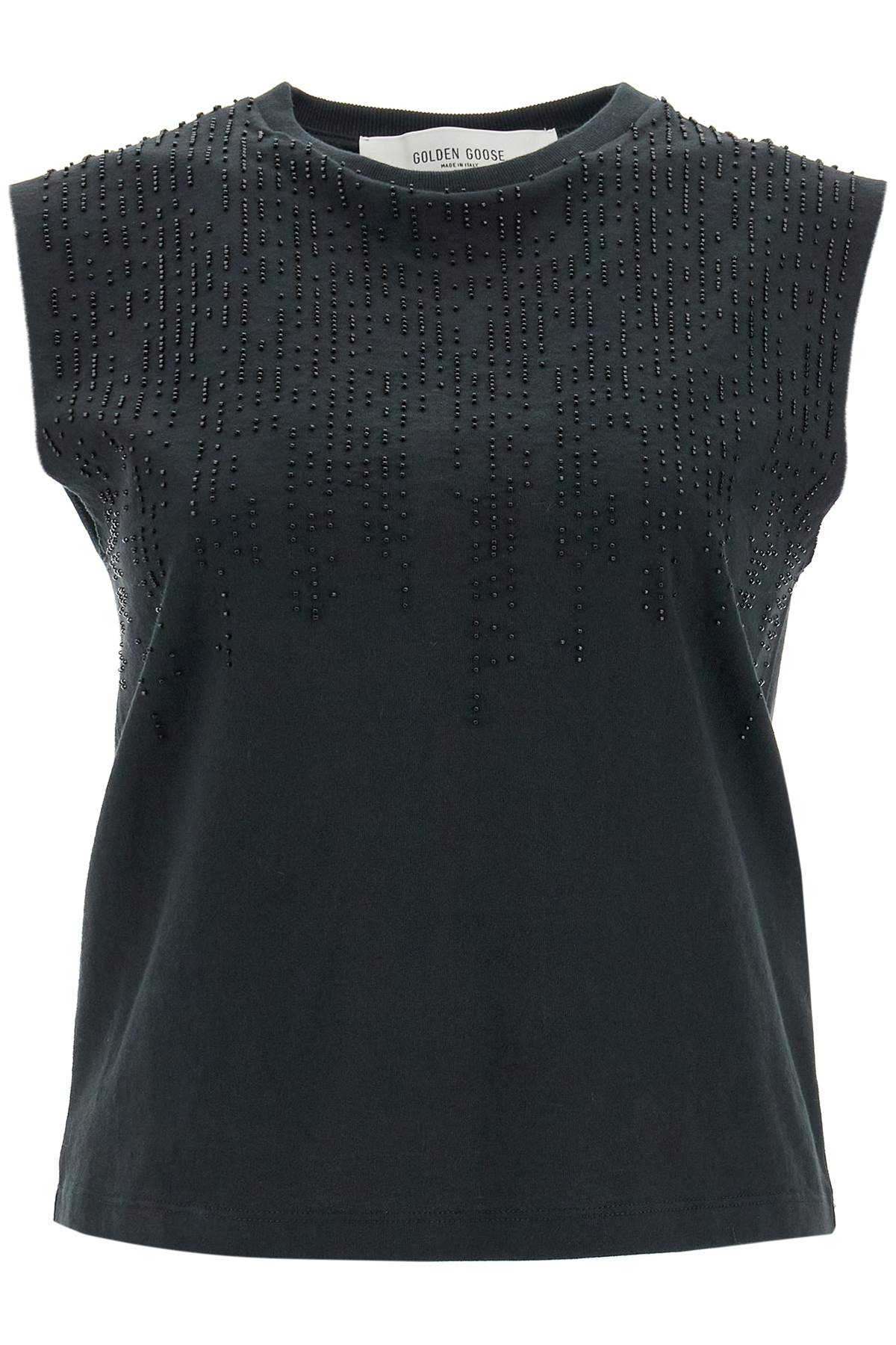 sleeveless top with