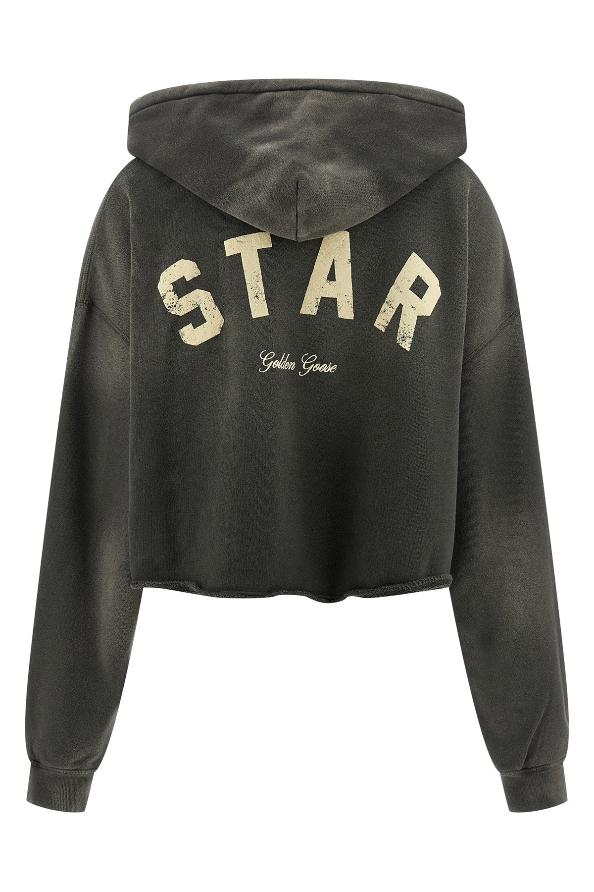 gauze delavé cotton hoodie