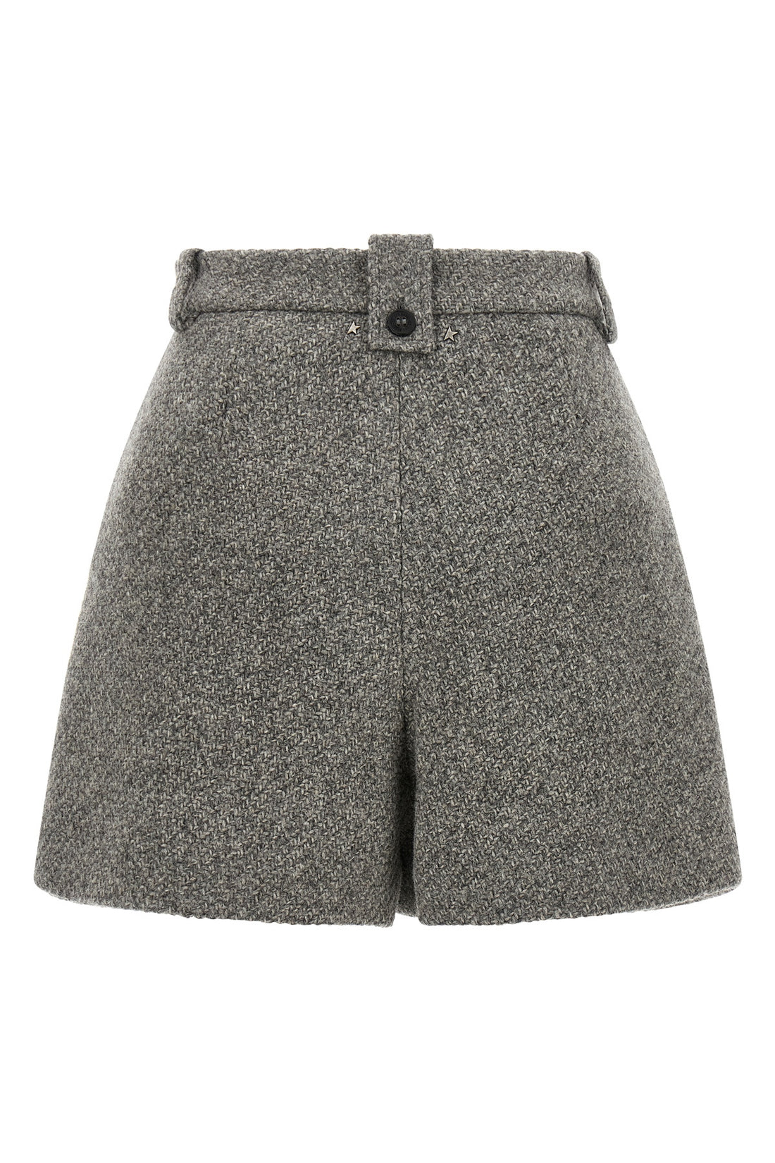 GOLDEN GOOSE 38 golden goose ryanna shorts redefine sartorial daywear through a structured sil
