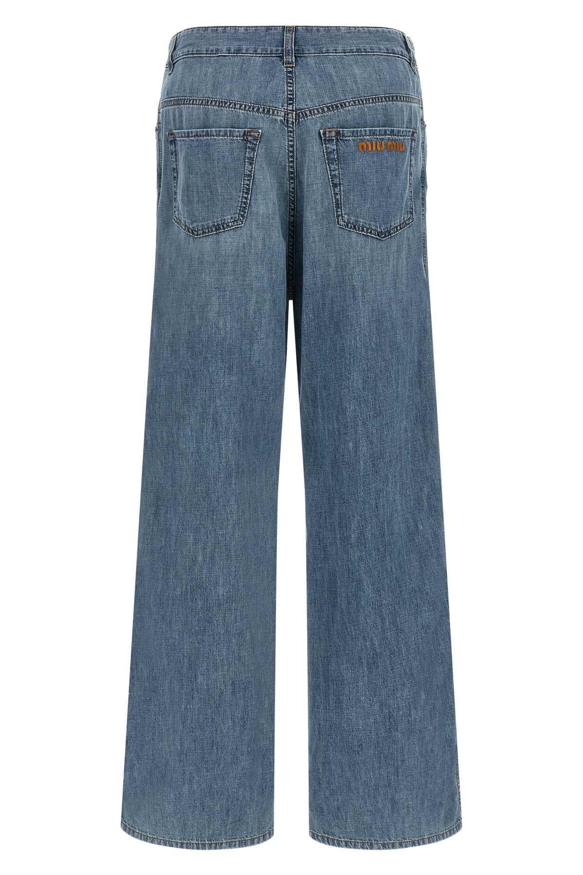 five-pocket cotton jeans