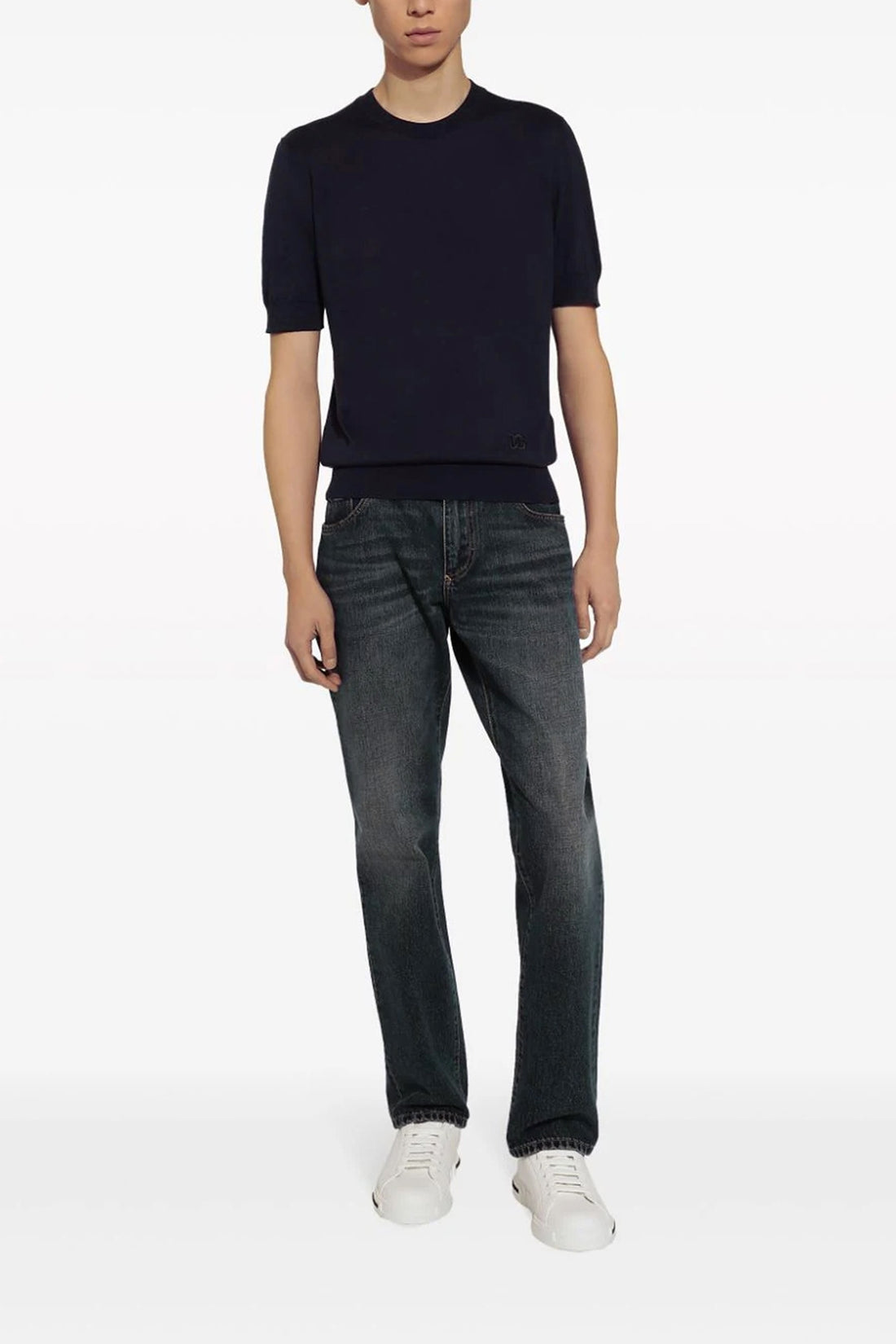 DOLCE &amp; GABBANA 46 silk sweater