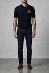 virgin wool polo shirt
