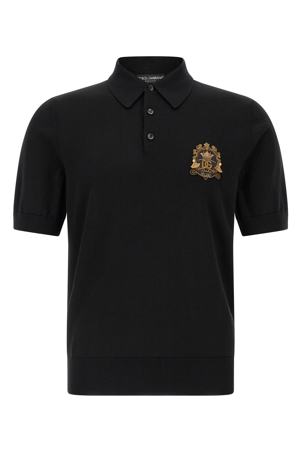 virgin wool polo shirt