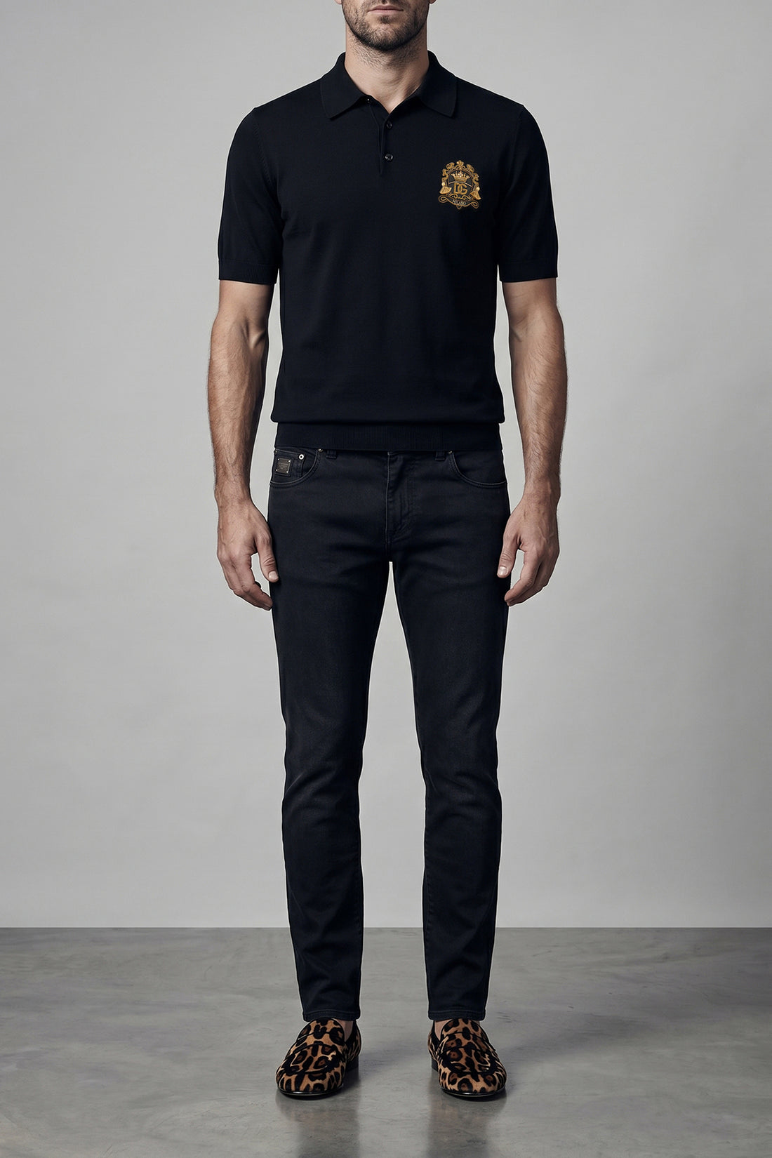 DOLCE &amp; GABBANA 48 5-pocket stretch denim jeans