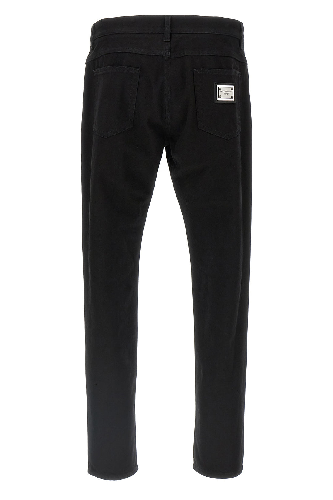 DOLCE &amp; GABBANA 58 mercury cotton denim pants