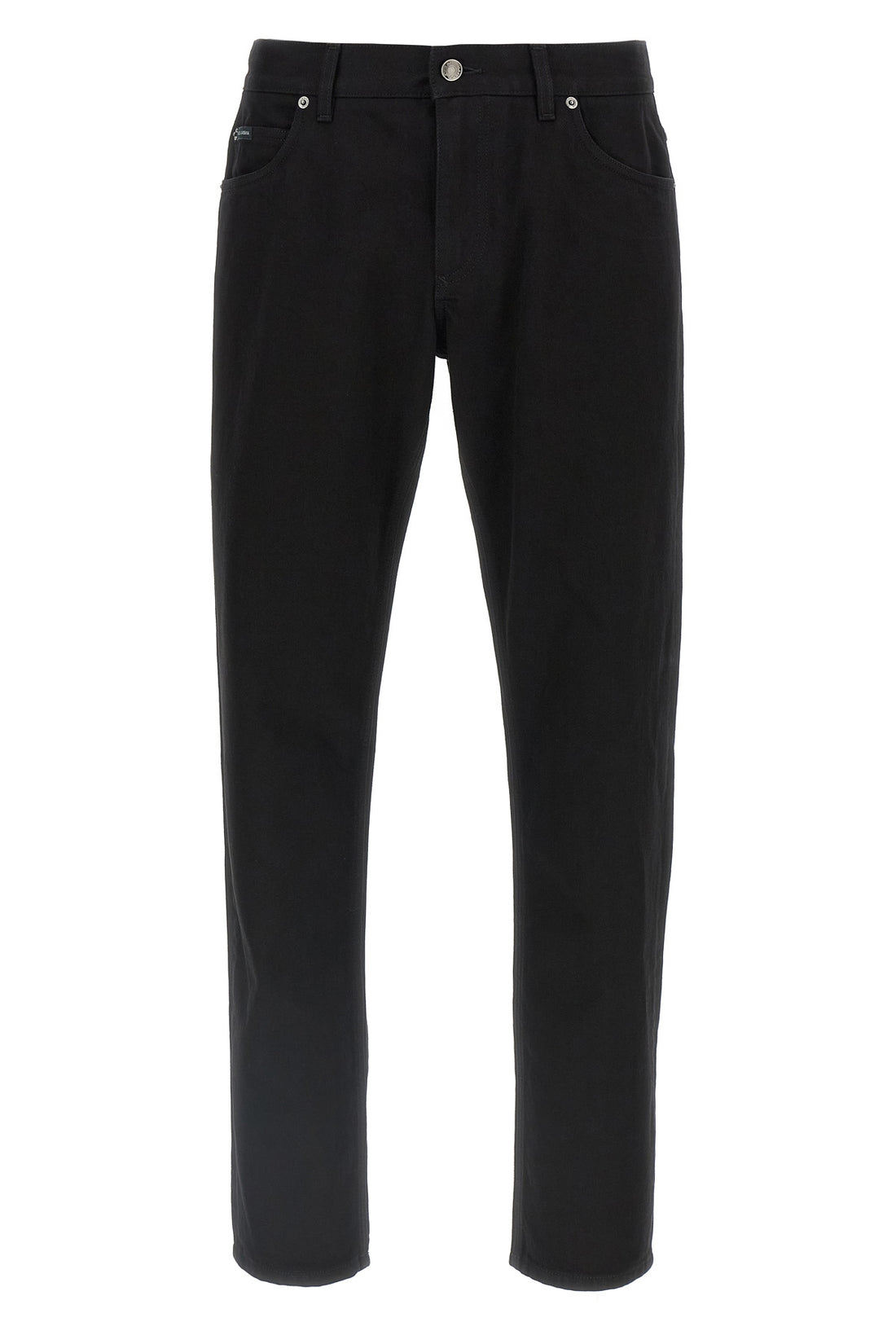 DOLCE &amp; GABBANA 58 mercury cotton denim pants